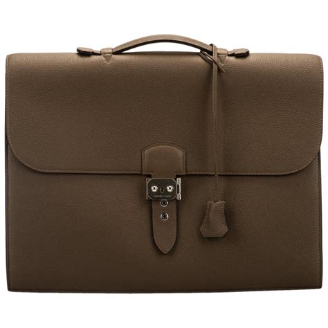 vintage hermes mens briefcase|Hermes men's bathrobe.